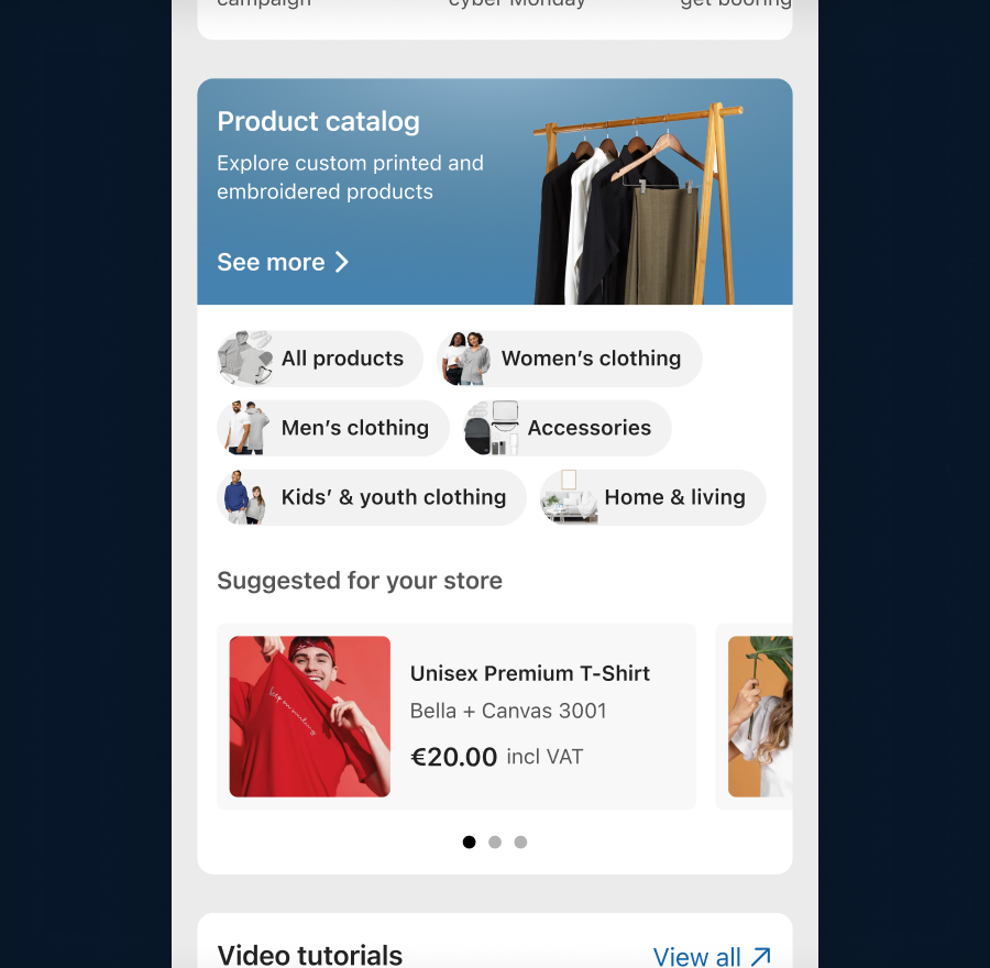 Catalog solution